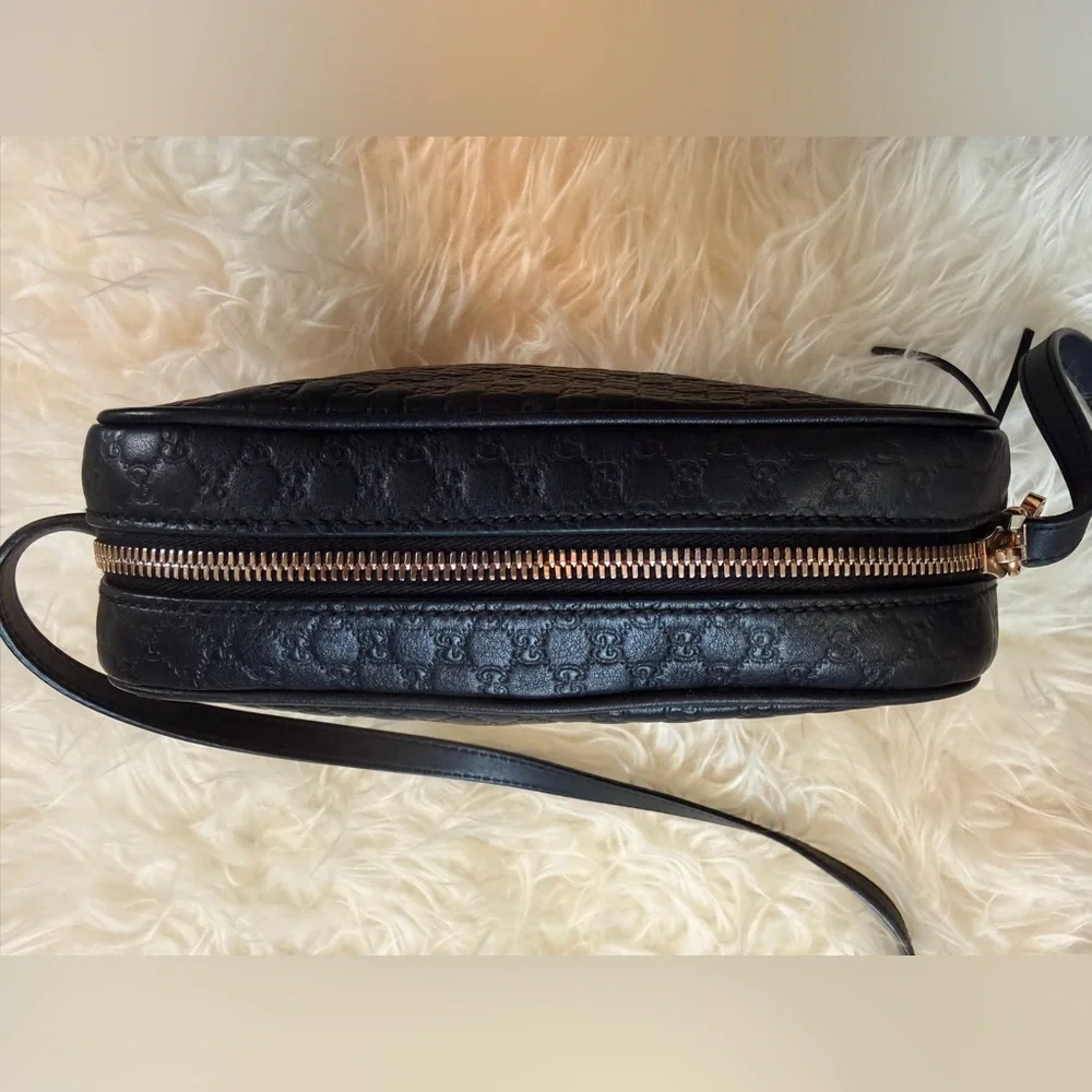 Gucci Bree Black Microguccissima Crossbody - Picture 6 of 12